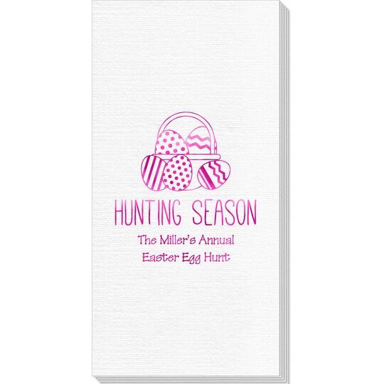 Hunting Season Easter Deville Guest Towels